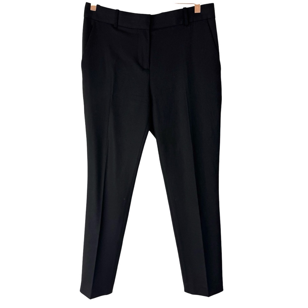 Everlane Slim Wool Pants Trousers Black Women’s Size 6 Career Minimalist